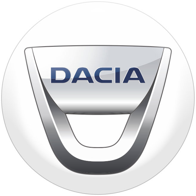 Panacea Živicové samolepky stredy kolies Dacia – 4 ks