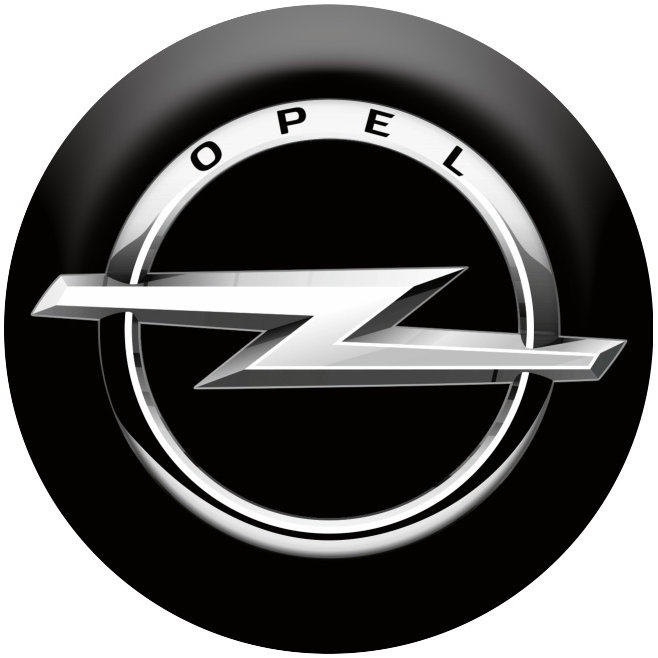 Panacea Živicové samolepky stredy kolies Opel – 4 ks