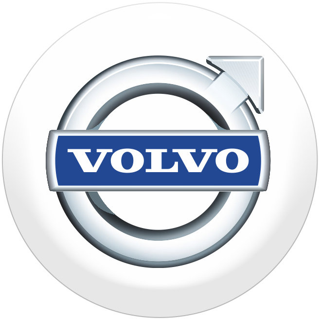 Panacea Živicové samolepky stredy kolies Volvo – 4 ks