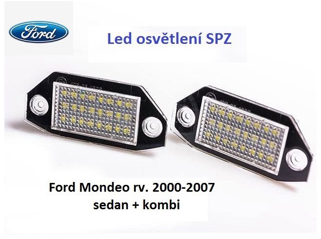Vapol LED osvetlenie ŠPZ Ford Mondeo 2000 – 2007