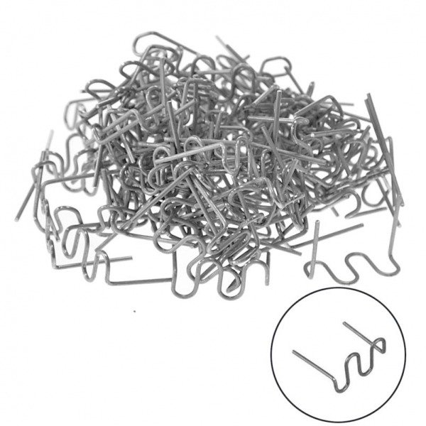 ACI sponky na zváranie plastu typ S 0,8 mm, 100 ks