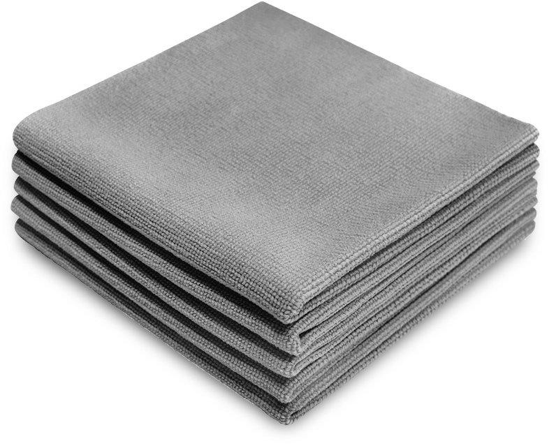 It's Win WINC-206 leštiaca utierka, 430 gsm, 40 × 40 cm, sivá, sada 5 ks