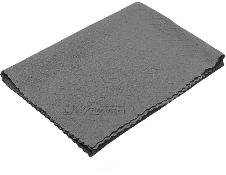 It's Win WINC-243-2 mikrovláknová utierka na okná, 290 gsm, 40 × 40 cm, sivá, 1 ks