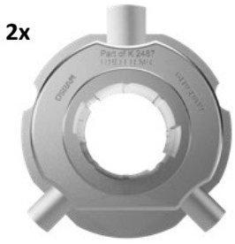 OSRAM LEDriving® adaptér 64193DA19 z H4 na H19, sada 2 ks
