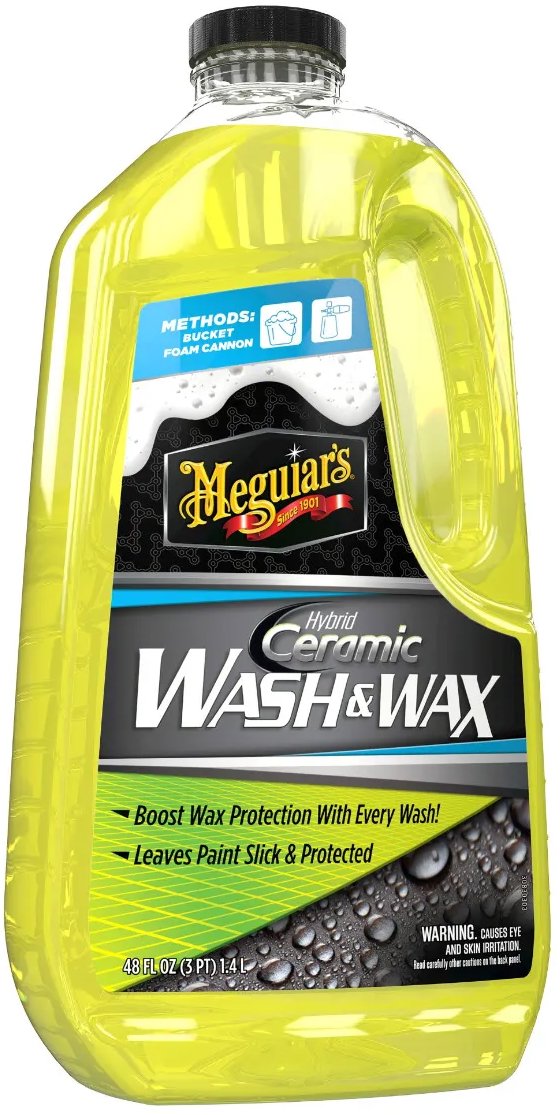 Meguiar's Hybrid Ceramic Wash & Wax – hybridný keramický šampón s SiO2, 1,4 l