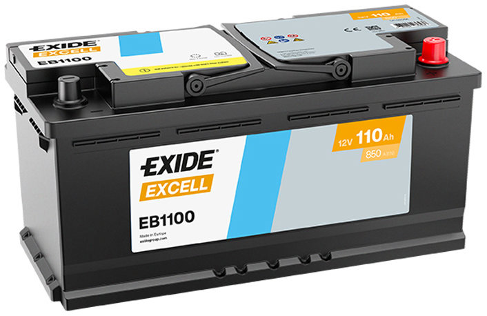 EXIDE Excell 110 Ah, 12 V, EB1100