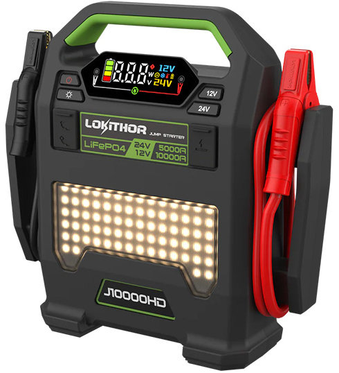 LOKITHOR Štartovací zdroj J10000HD, 12/24 V, 10000 A, 256 Wh