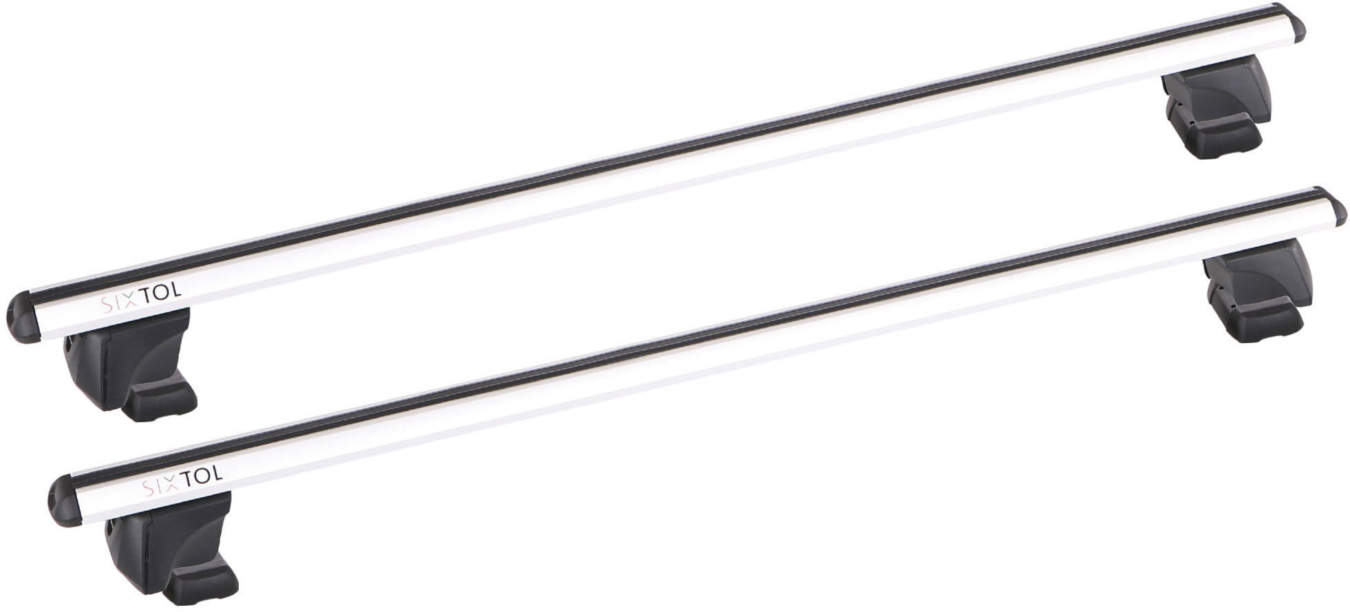 SIXTOL Priečny nosník so zámkom hliníkový ROOF RACK FIX PRO, 120 cm, nosnosť 90 kg