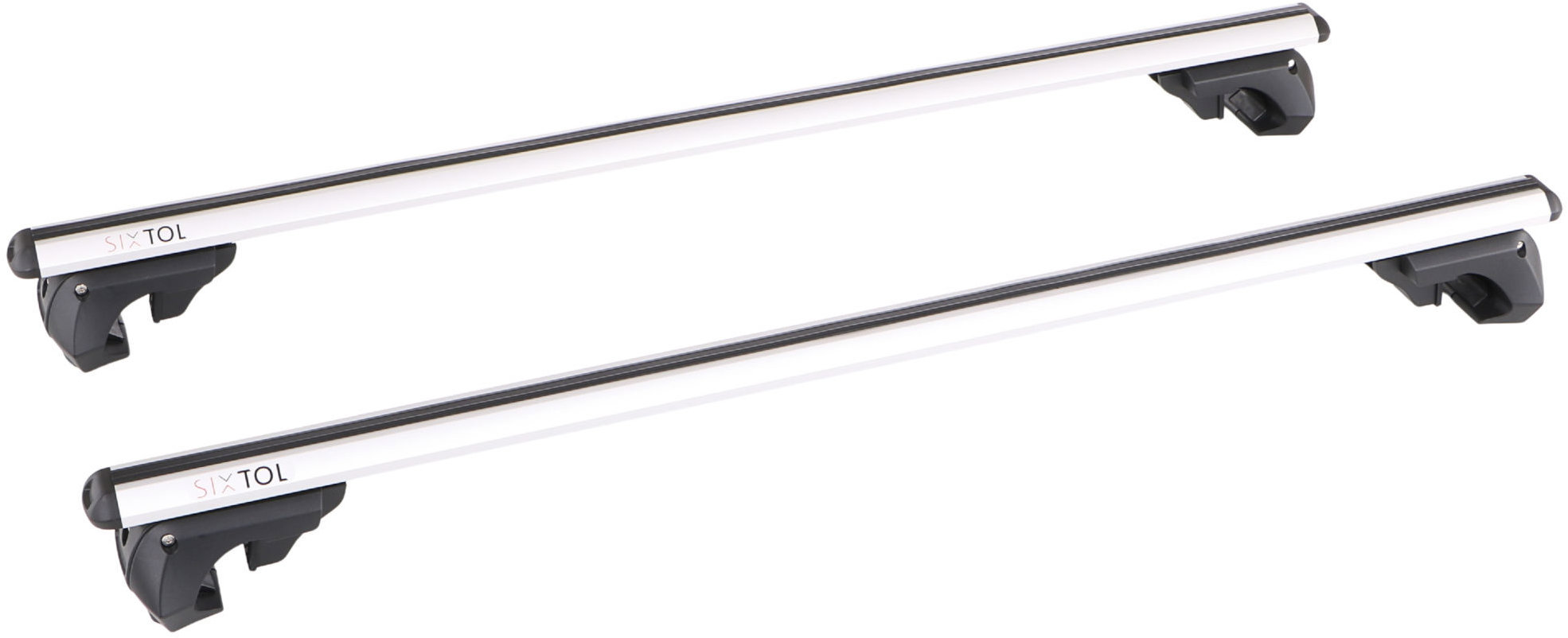 SIXTOL Priečny nosník so zámkom hliníkový ROOF RACK PRO 120 cm, nosnosť 90 kg