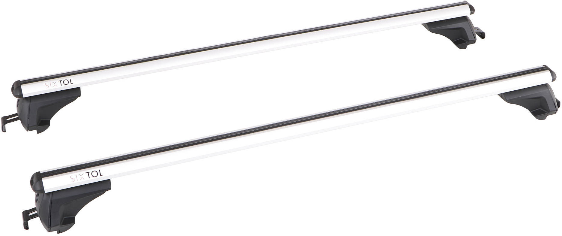 SIXTOL Priečny nosník so zámkom hliníkový ROOF RACK IN PRO, 120 cm, nosnosť 90 kg