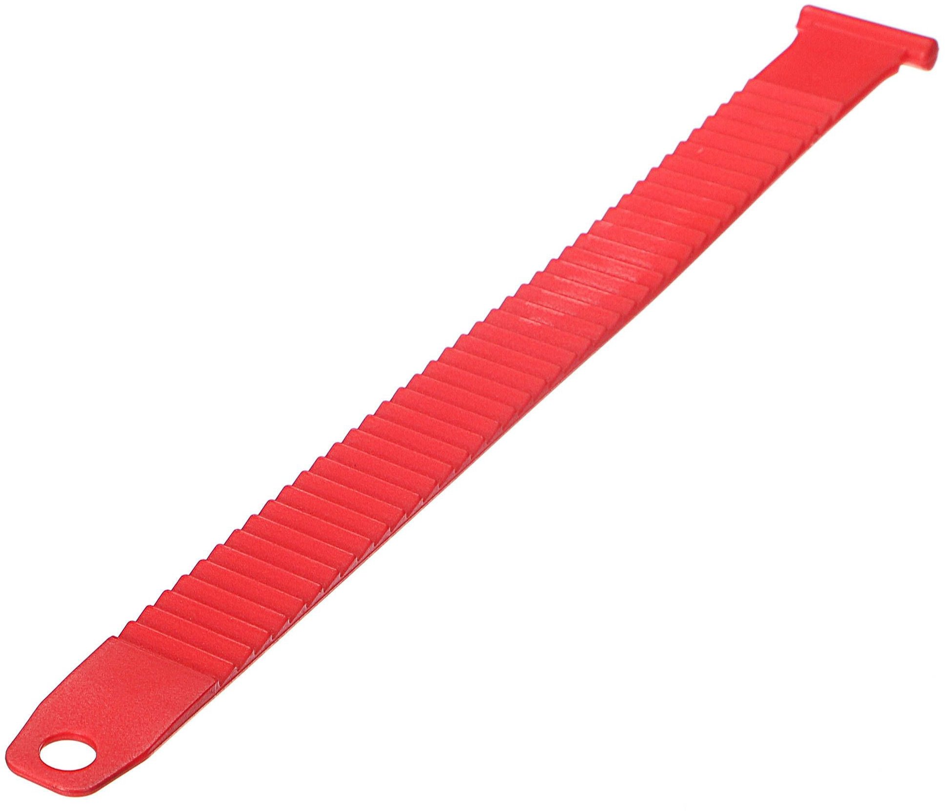 SIXTOL Upínací pásik pre nosič bicyklov na ťažné zariadenie, dĺžka 27 cm, červený