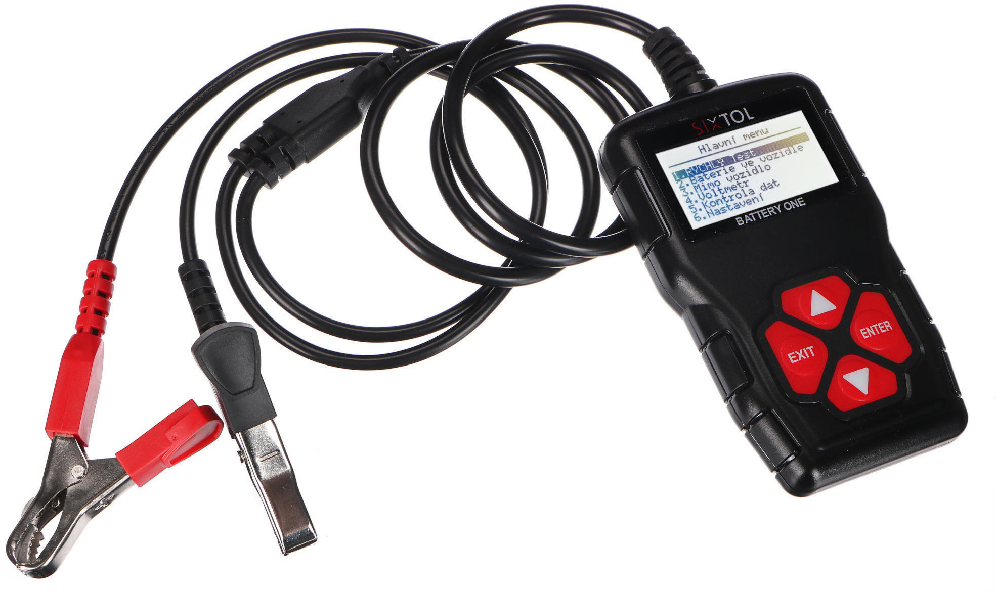 SIXTOL Digitálny tester autobatérie BATTERY ONE