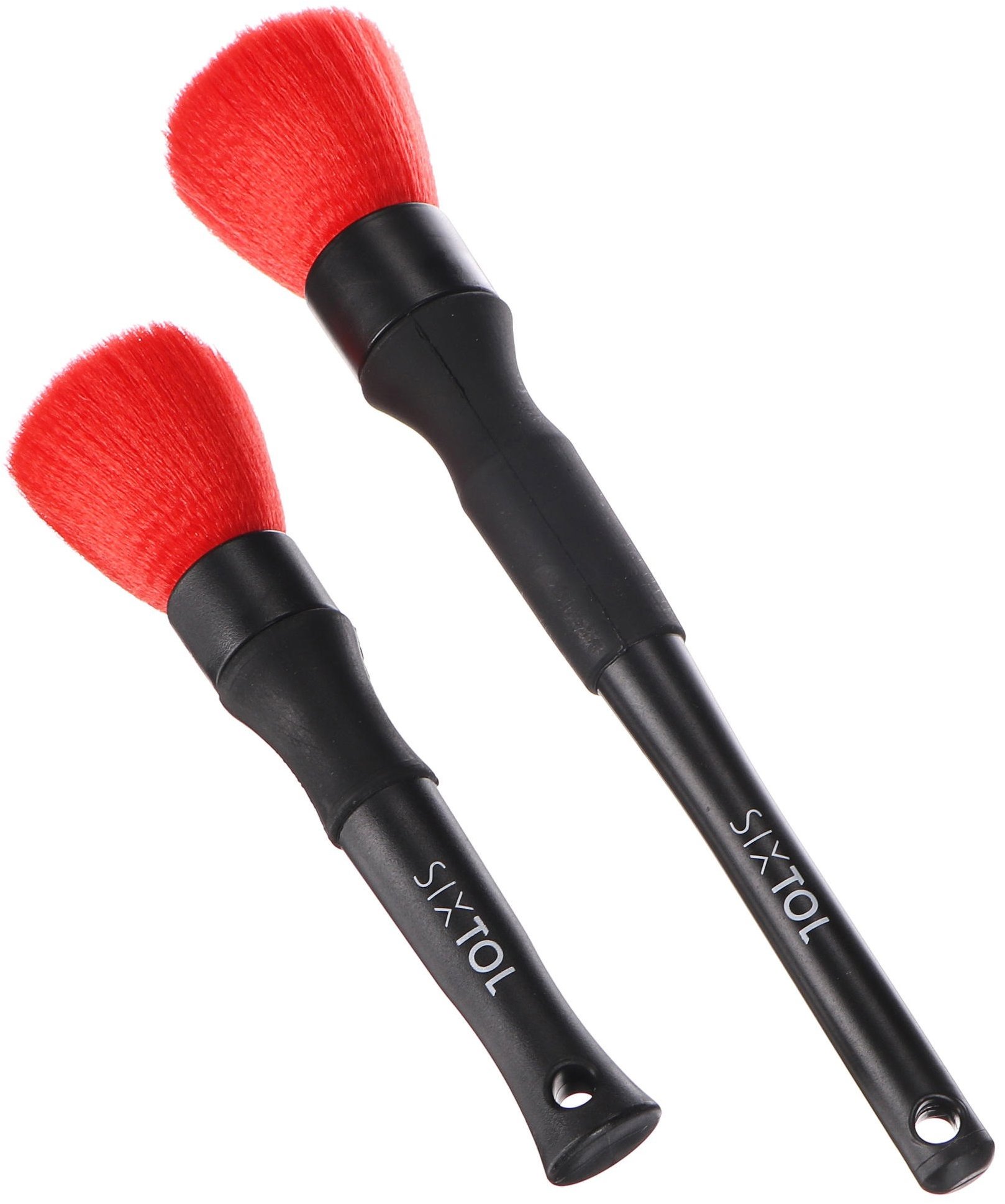 SIXTOL Sada precíznych štetcov na čistenie auta Car Detailing Brush 2 Basic, 2 ks