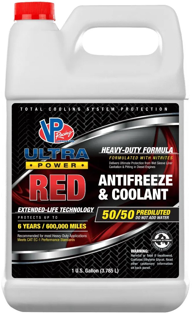 VP Racing chladiaca kvapalina Ultra Power HD Red 50/50, 3,78 l