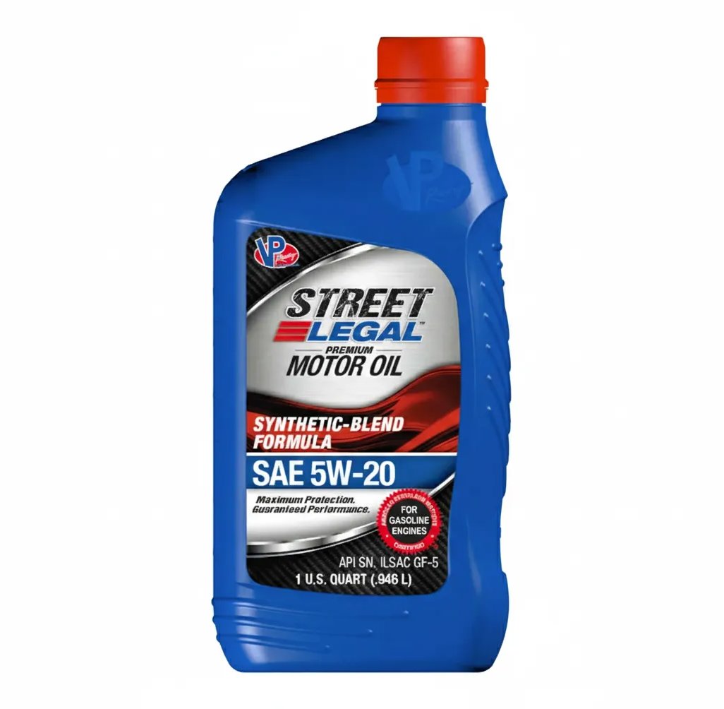 VP Racing Street Legal plne syntetický motorový olej SAE 5W-20, 946 ml