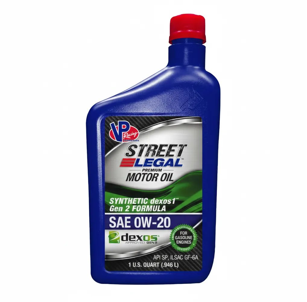 VP Racing Street Legal plne syntetický motorový olej 0W-20, 946 ml