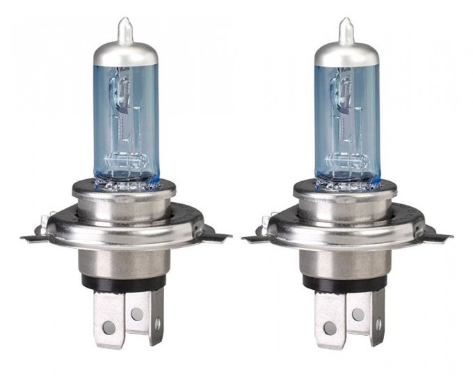 PREXIM Žiarovky H4 12 V blue homologácia