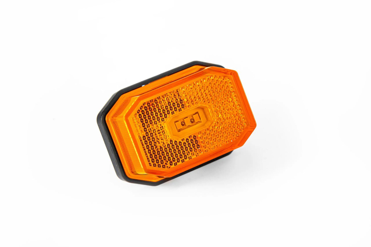 ACI pozičné svetlo LED obdĺžnikové oranžové 71 × 50 mm s odrazkou, kábel 0,5 m