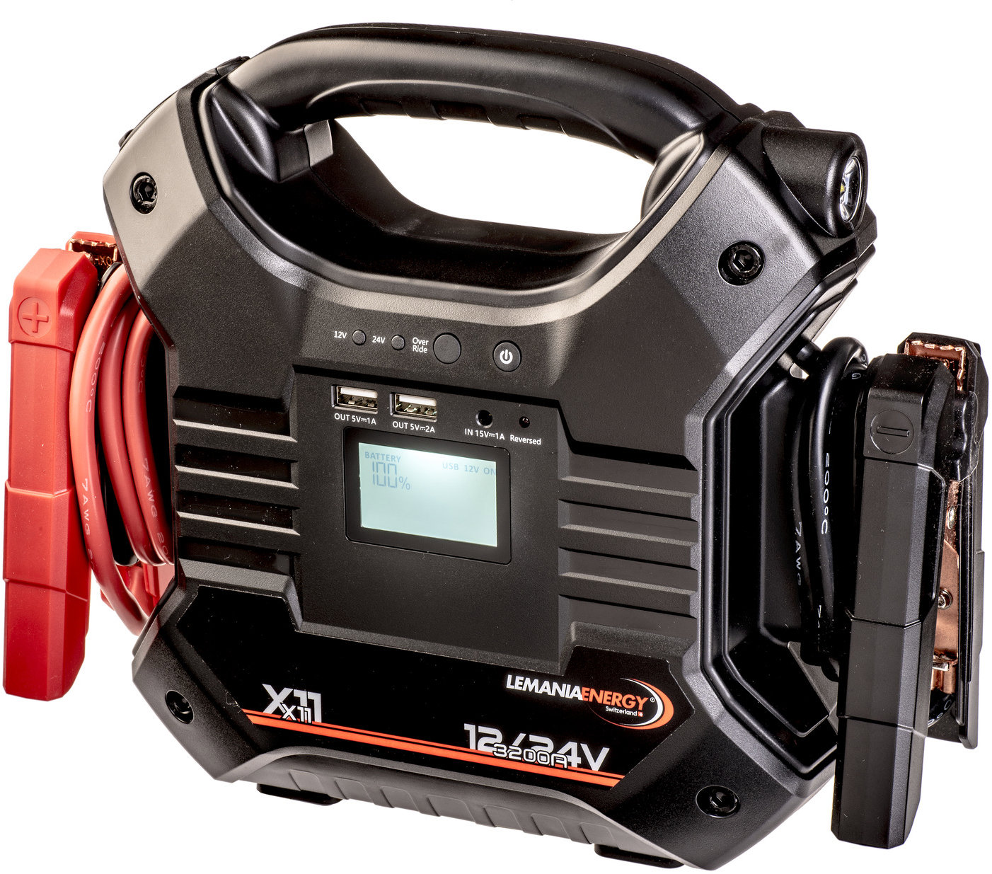 LEMANIA ENERGY štartovací lítium booster X11 12/24 V