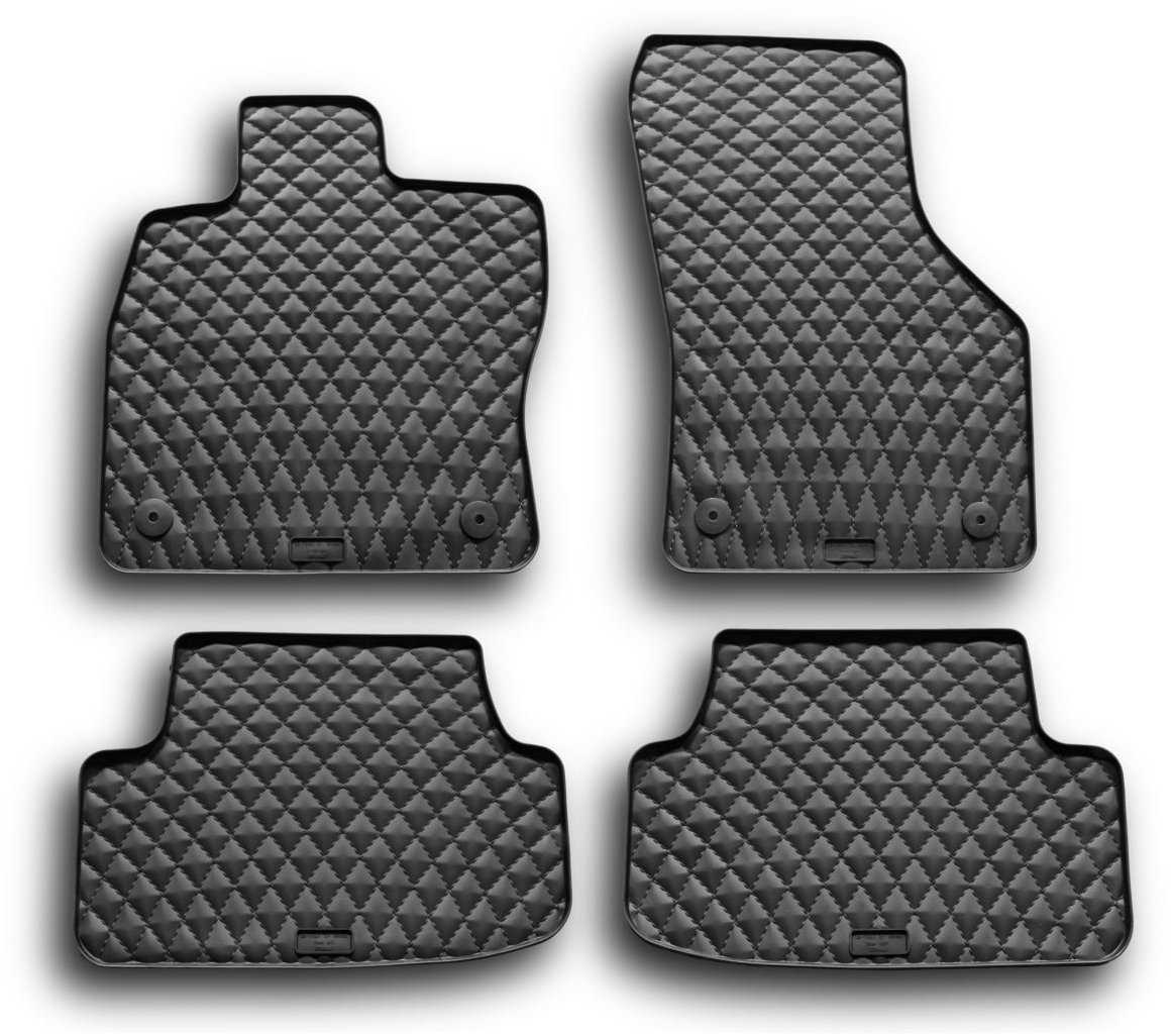 ERMAT Gumové autokoberce Audi A3 2012 – 2020 (sedan aj sportback)/Seat Leon 2012 – 2020/VW Golf VII.