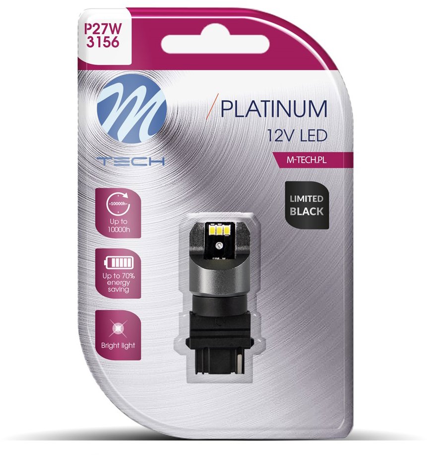 M-Tech P27W W2.5x16d 6 LED biele 1 ks