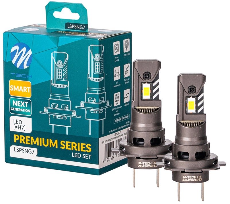 M-Tech PREMIUM SMART SERIES LED sada H7