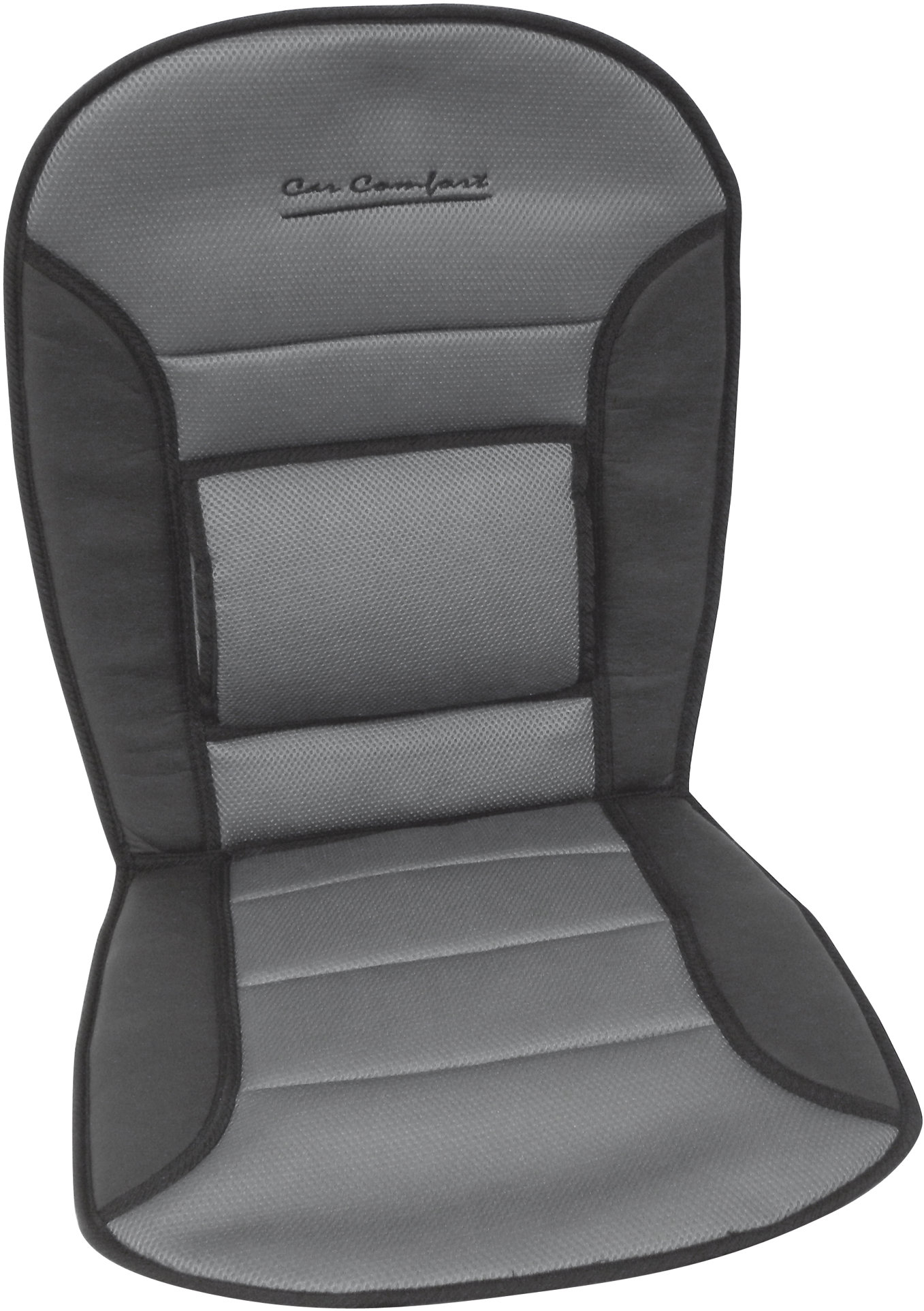 Carpoint Podložka na sedadlo s bedrovou opierkou Comfort čierna/sivá
