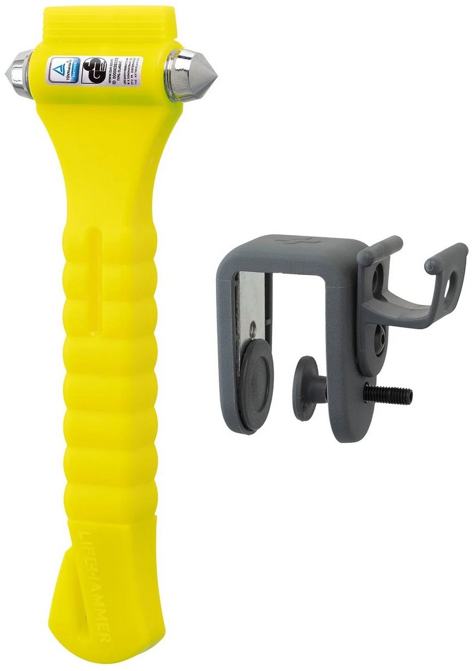 LIFEHAMMER Bezpečnostné kladivko do auta, žlté