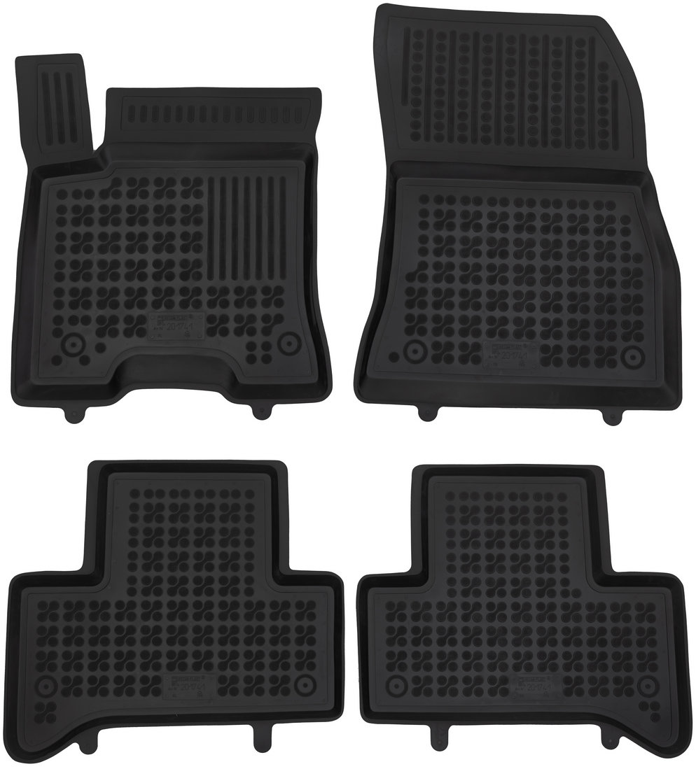 REZAW-PLAST Gumové autokoberce Mercedes EQA, H243, 2021-, 2× 4 FWD