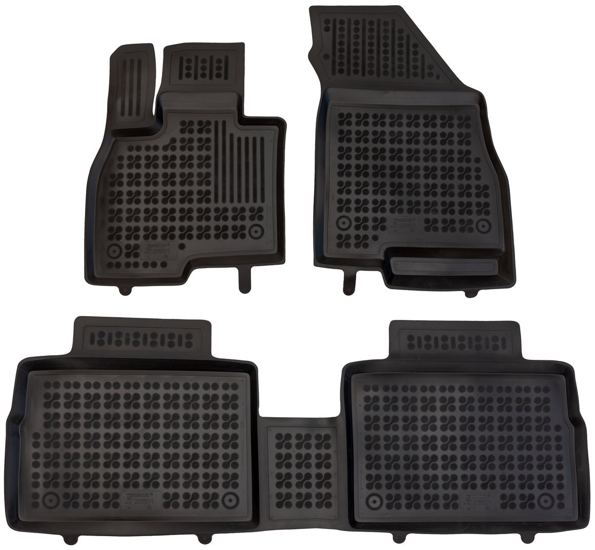 REZAW-PLAST Gumové autokoberce Jaecoo J7, 2023-, Offroad and Urban version, 4 × 4