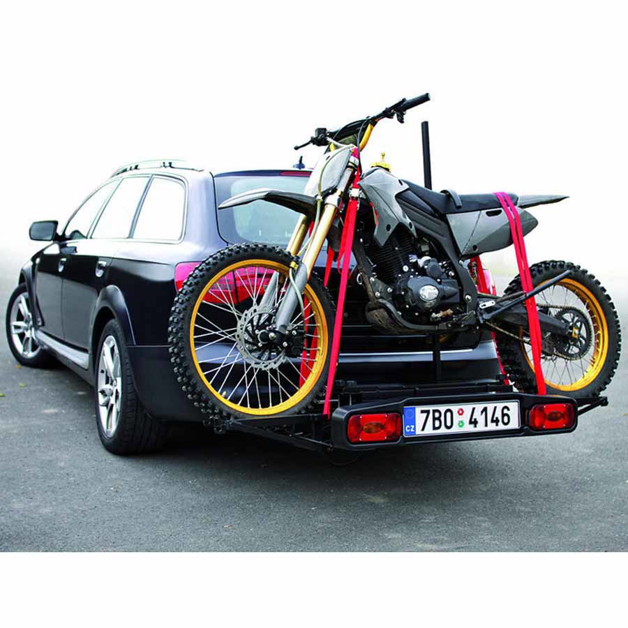 Hakr Nosič na ťažné zariadenie na menšiu motorku/skúter