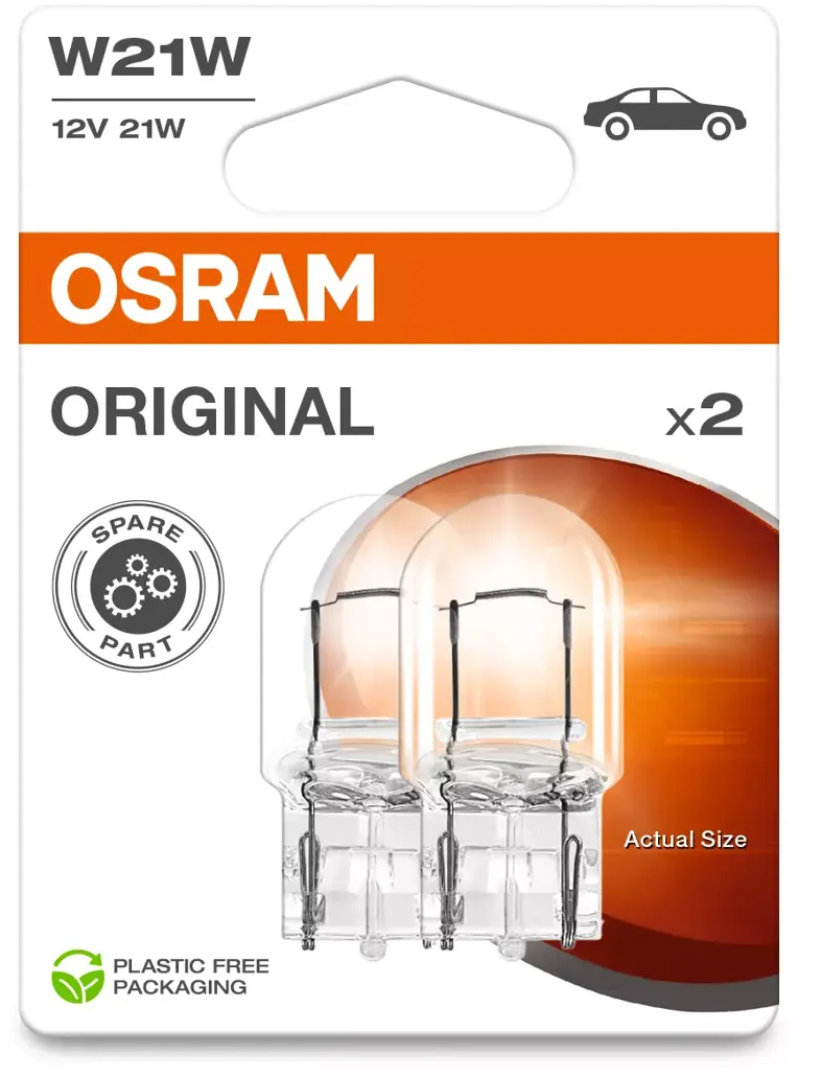 OSRAM Standard W21W, 2 ks