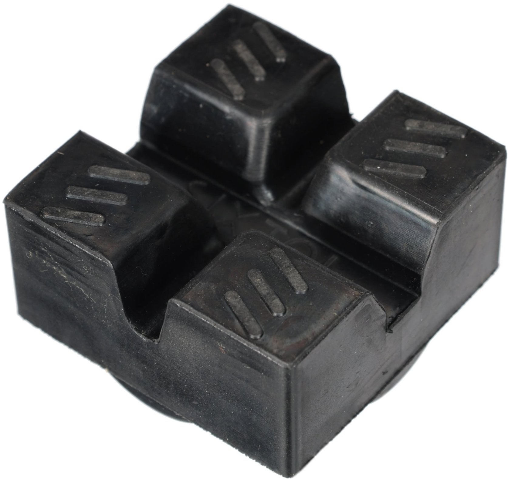 SIXTOL gumová podložka pre zdvihák SX Jack SUV 2,5 T, 62 × 62 × 44 mm