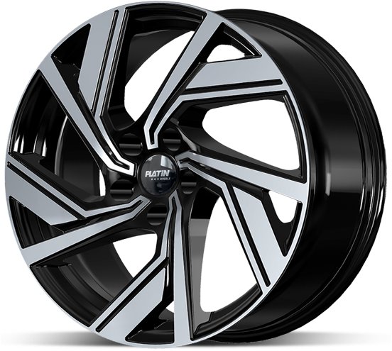Platin P114 Black 8×19 5×112 ET45