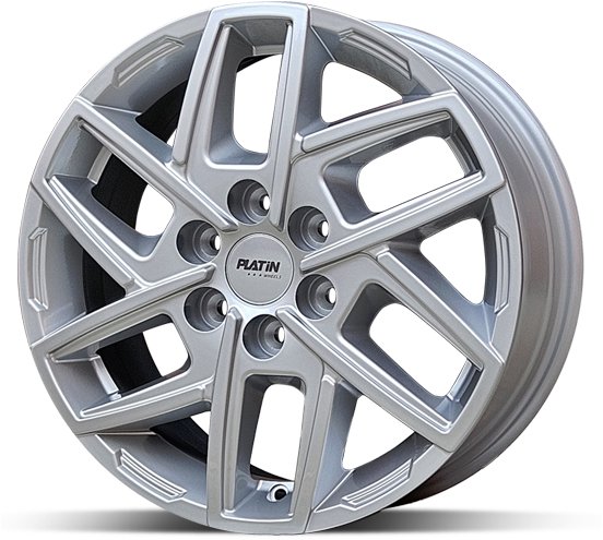 Platin P121 Silver 6,5×16 6×120 ET50