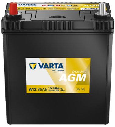 VARTA Dynamic AGM 35 Ah, 12 V, A12, AGM