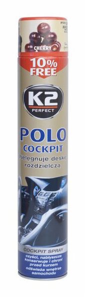 K2 Polo Cockpit 750 ml Cherry – ochrana vnútorných plastov
