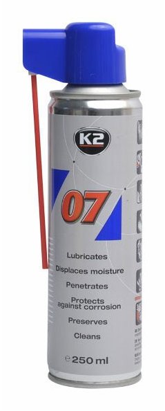K2 07 mazivo v spreji 250 ml