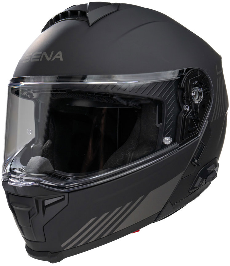 SENA Mesh přilba s headsetem Specter, matná černá, vel. 2XL