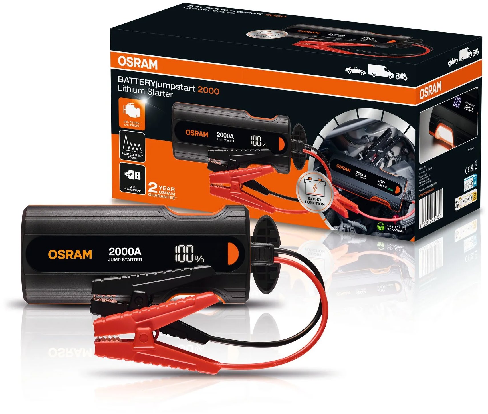 OSRAM BATTERYjumpstart 2000