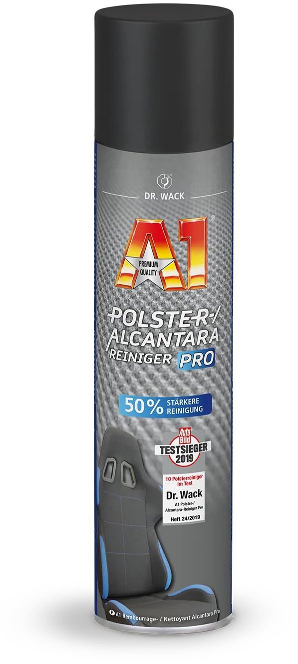 Dr. Wack čistič alcantary a polstrování Upholstery-Alcantara Cleaner Pro 400 ml