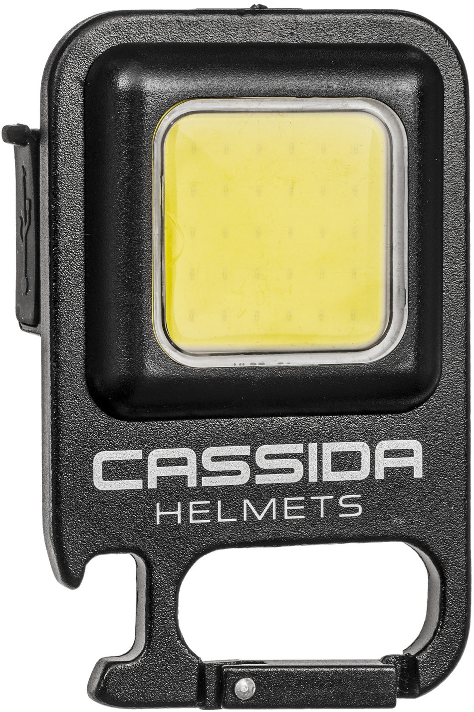 CASSIDA LED svietidlo dobíjacie, s karabínou, magnetom a otváračom