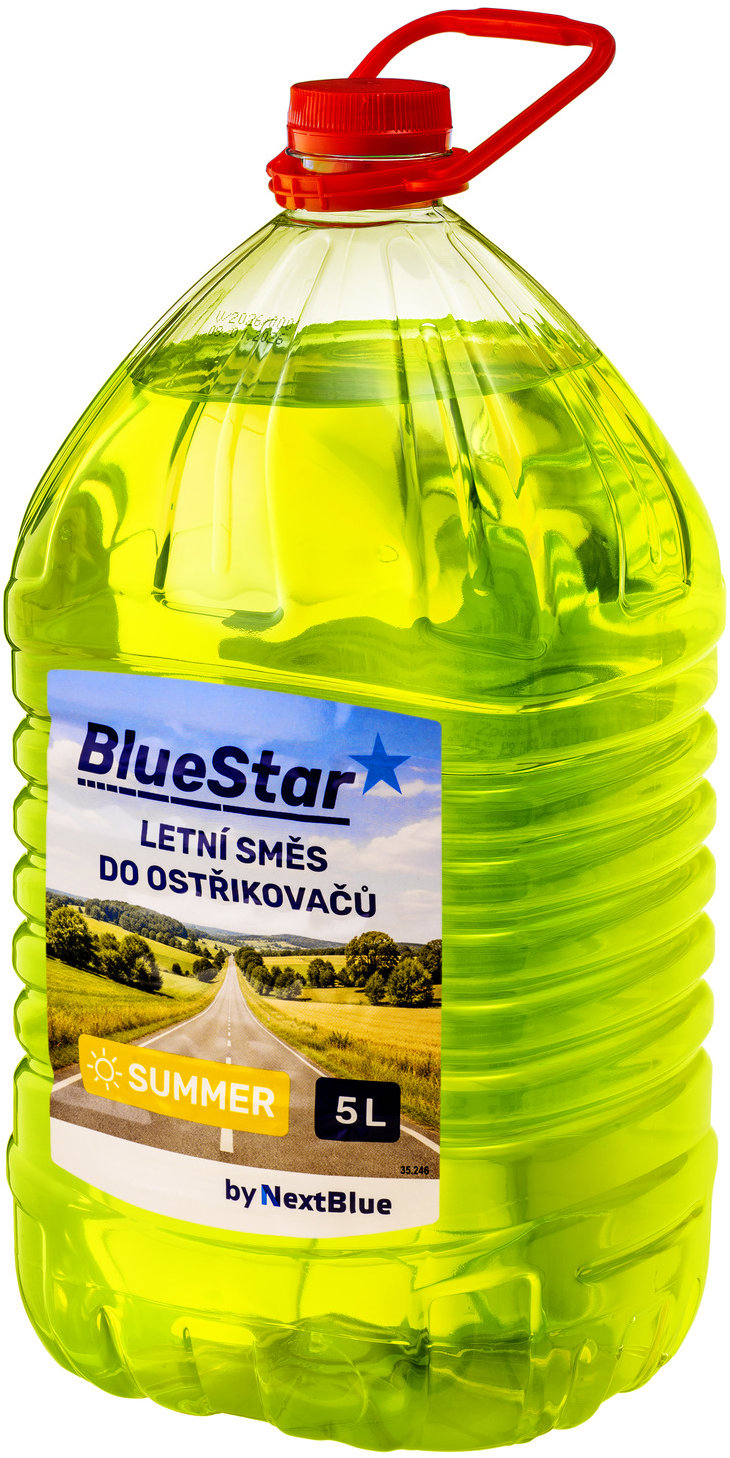 BLUESTAR letná zmes do ostrekovačov 5 l