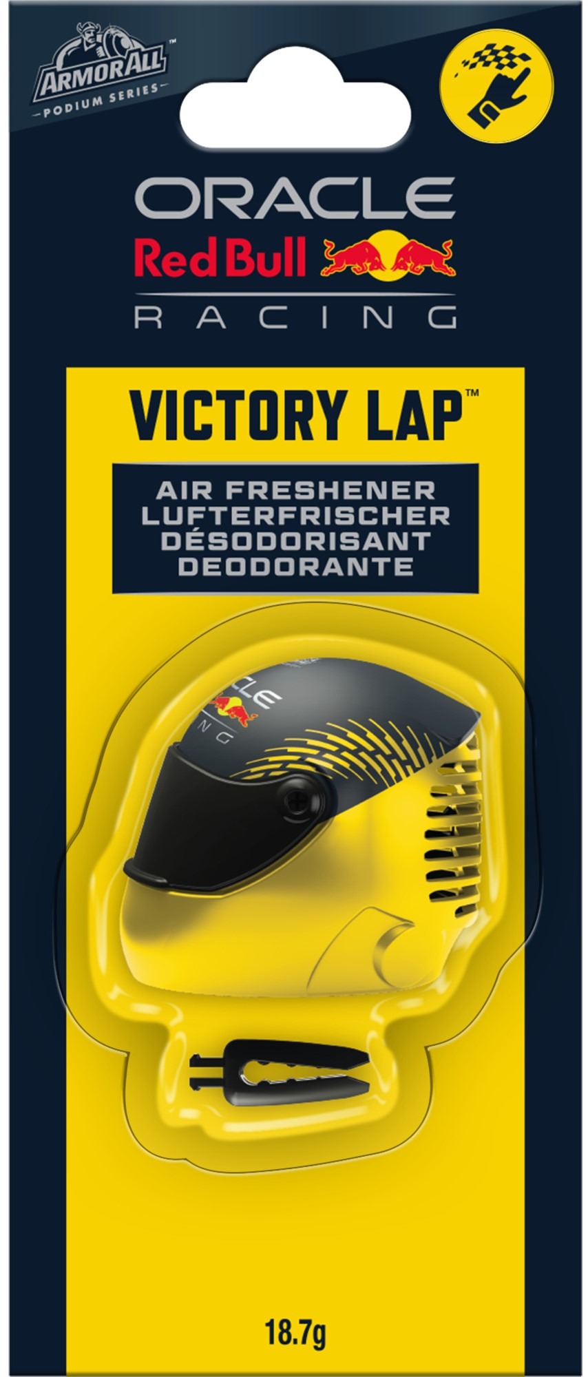 Armor All ORACLE RedBull F1 – Žltá prilba vent stick