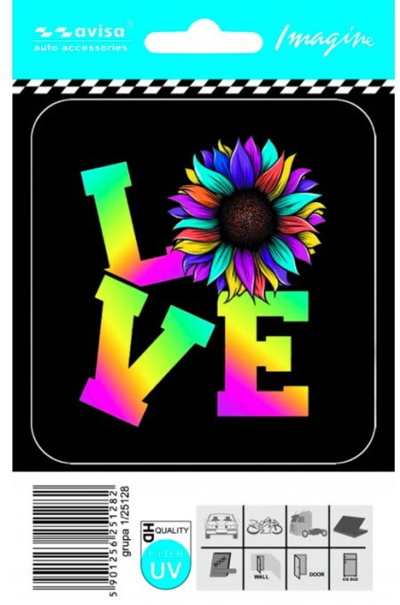 PREXIM Samolepiace dekory love