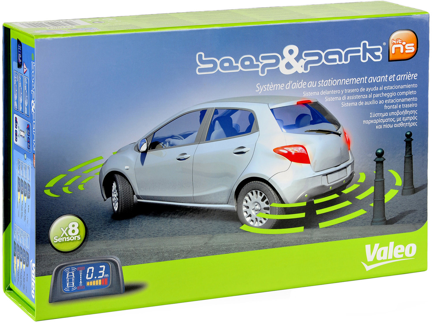 VALEO BEEP & PARK predný + zadný, displej