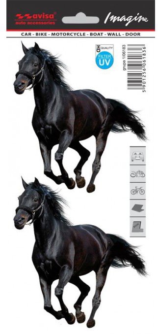 PREXIM Samolepiace dekory Mustang