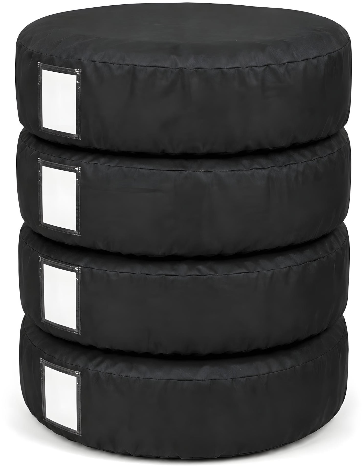 SIXTOL Car Tire Cover Basic L, 13" – 17", 4 ks