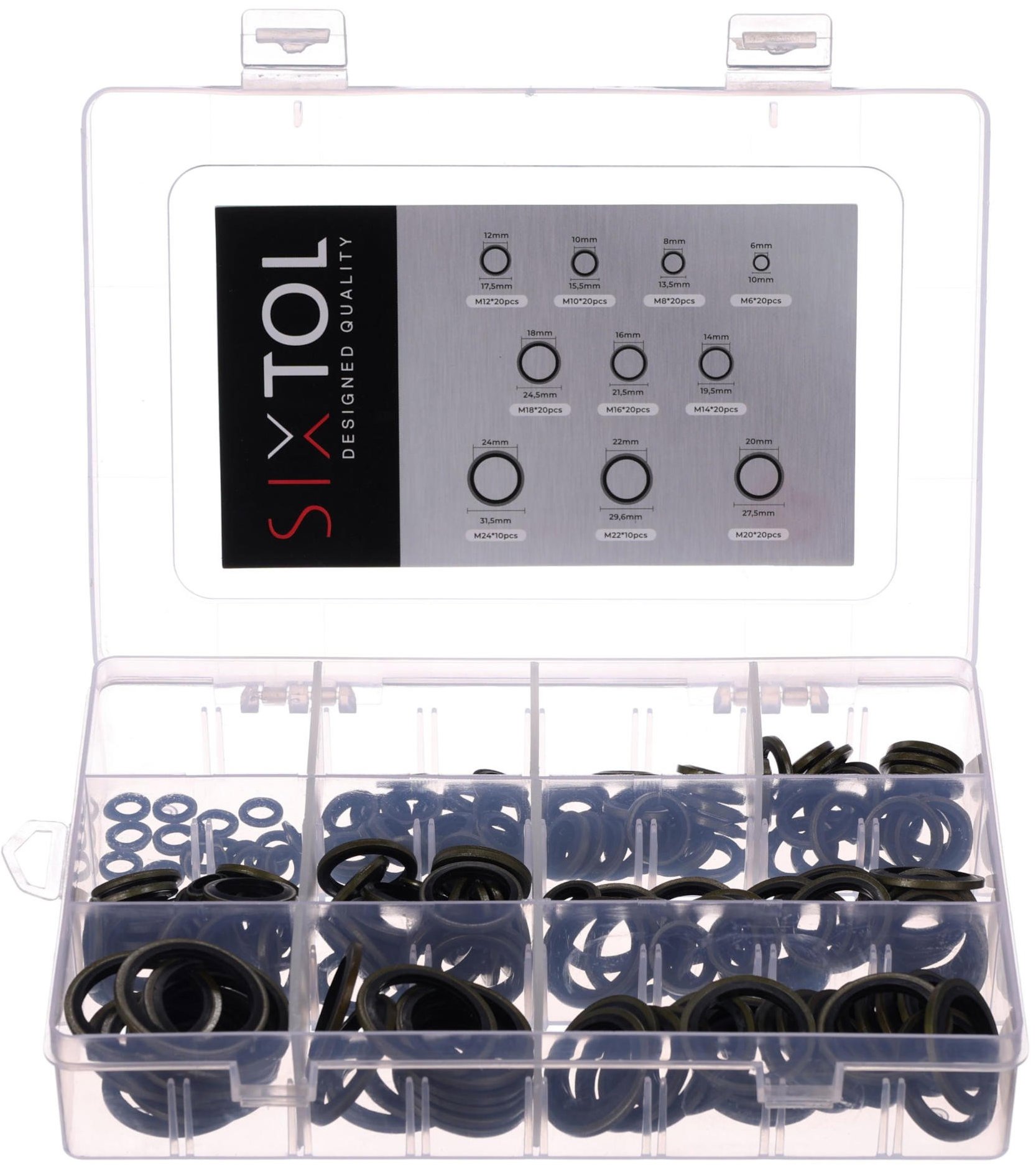 SIXTOL Mechanic Ring Set 3