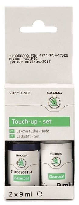 Škoda tužka laková modrá Pacific F5A/Z5Z5
